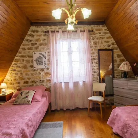 Charmante Maison En Pierre Avec Jardin Et Cheminee, Animaux Acceptes - Fr-1-616-174 *