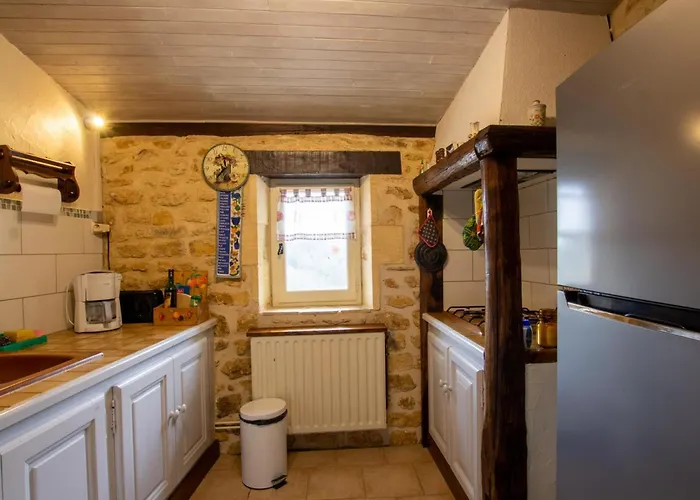 Charmante Maison En Pierre Avec Jardin Et Cheminee, Animaux Acceptes - Fr-1-616-174