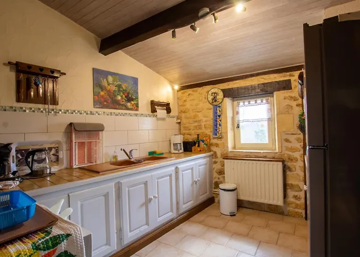 Feriehus Charmante Maison En Pierre Avec Jardin Et Cheminee, Animaux Acceptes - Fr-1-616-174